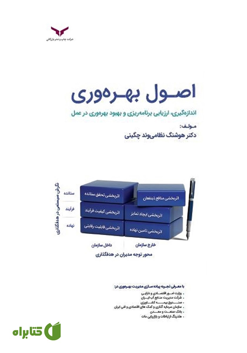 کتاب اصول بهره وری