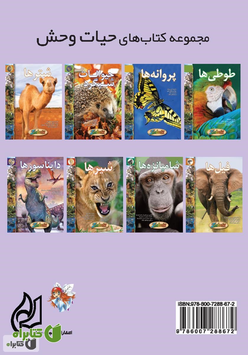 پشت جلد کتاب شیر‌ها