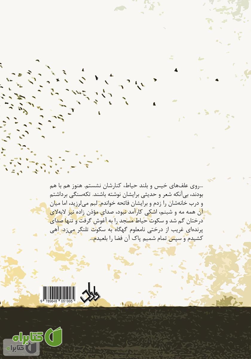 پشت جلد کتاب آن سوی پنجره‌ها
