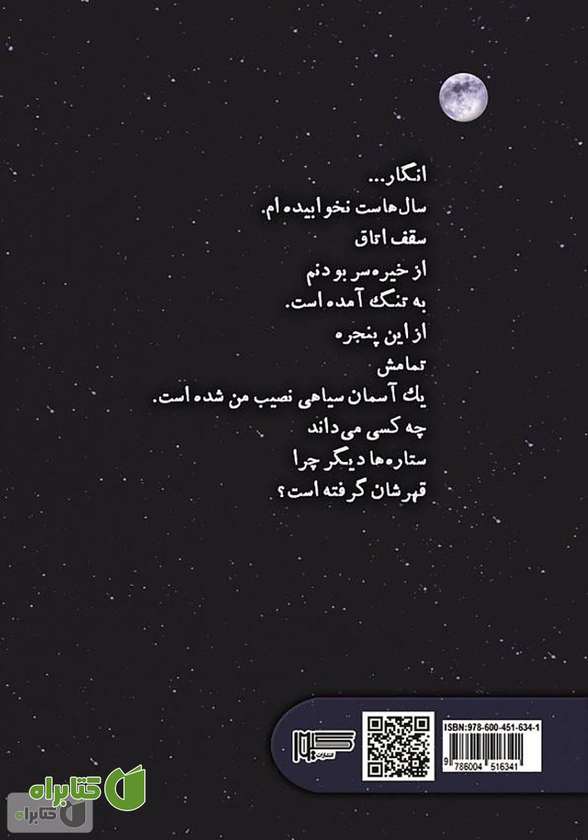 پشت جلد کتاب هزار شب آرزوی بودنت (مجموعه شعر سپید)