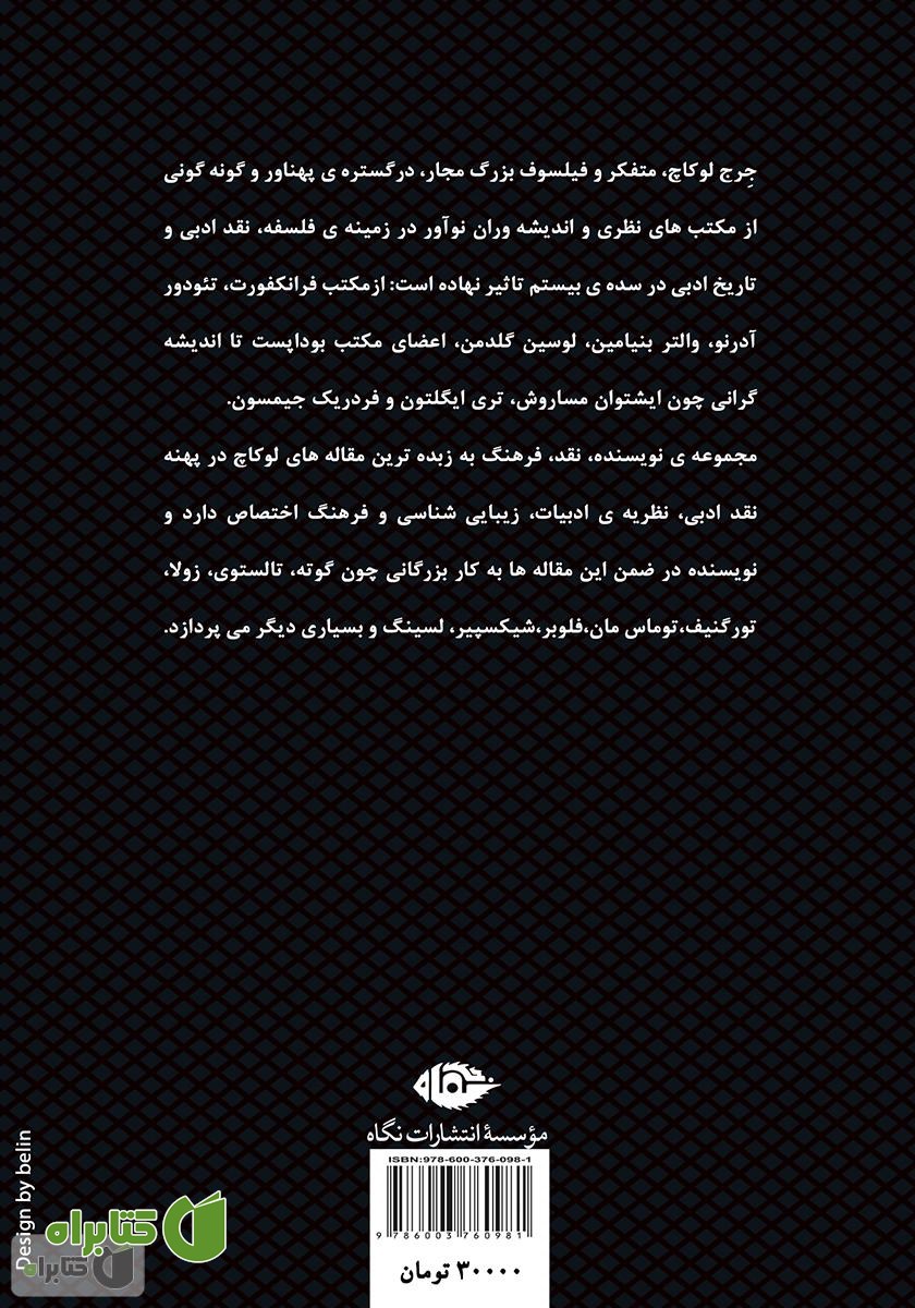 پشت جلد کتاب نویسنده، نقد و فرهنگ