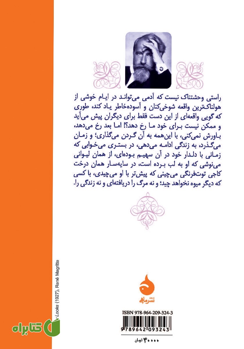 پشت جلد کتاب خانم بئاته و پسرش
