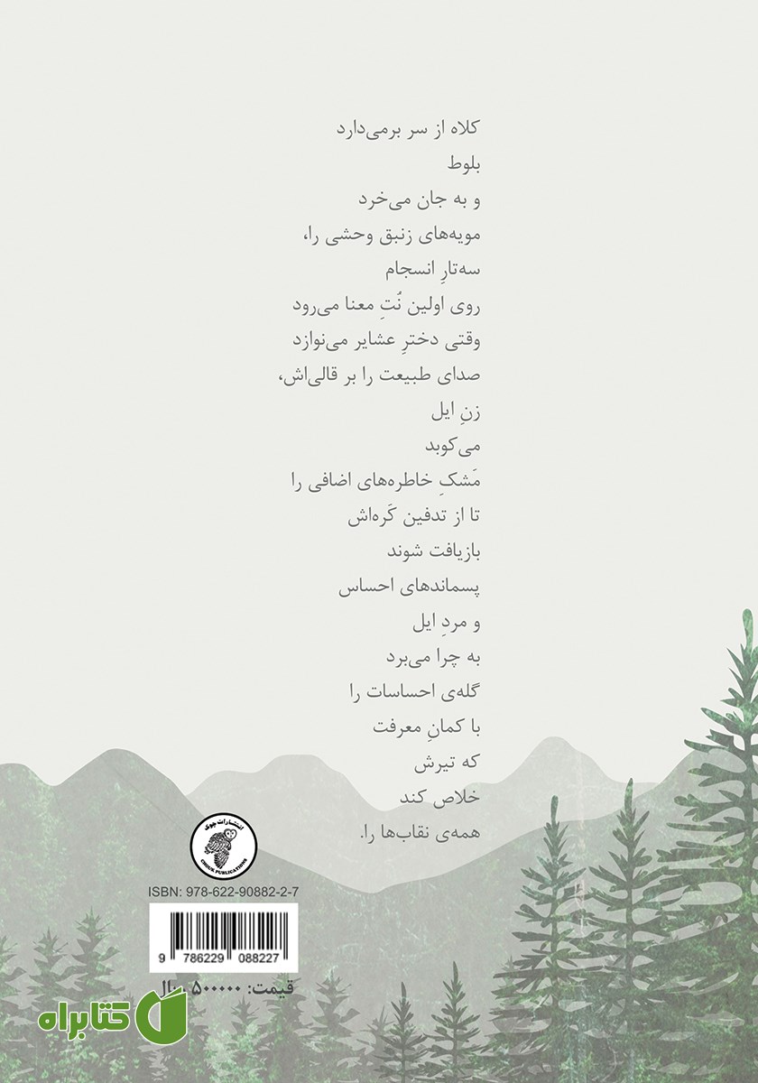 پشت جلد کتاب طبیعی‌ترین شکل ممکن