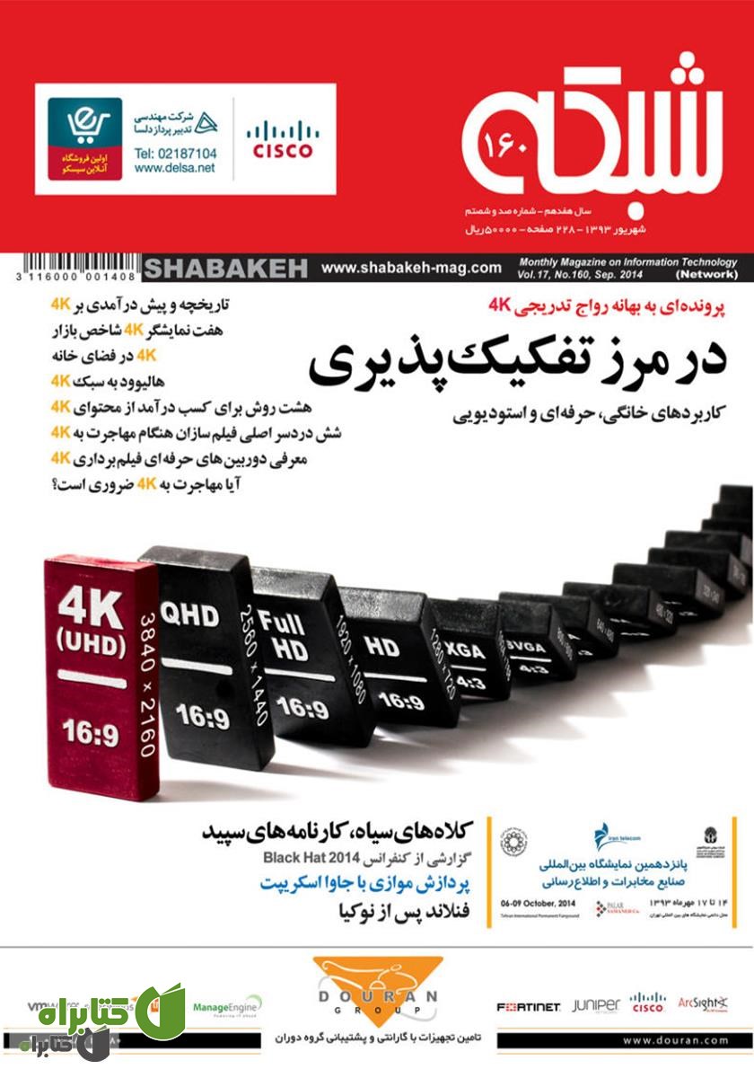 ماهنامه شبکه - شماره 160